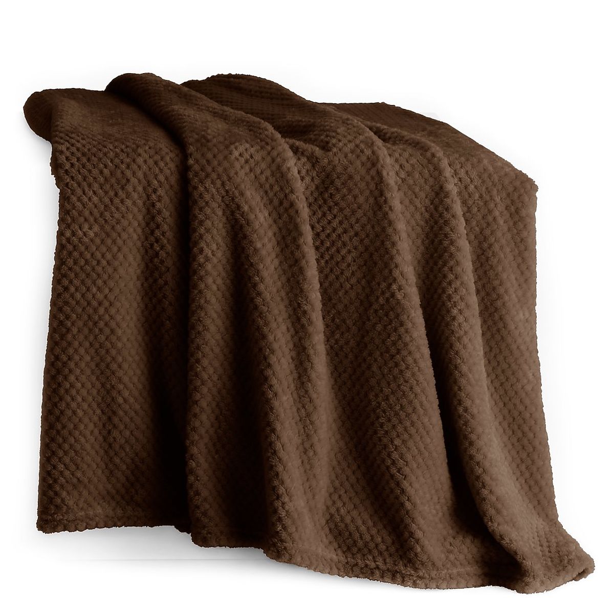 Tagesdecke HENRY braun mit Jacquardmuster moderner Stil 220x240