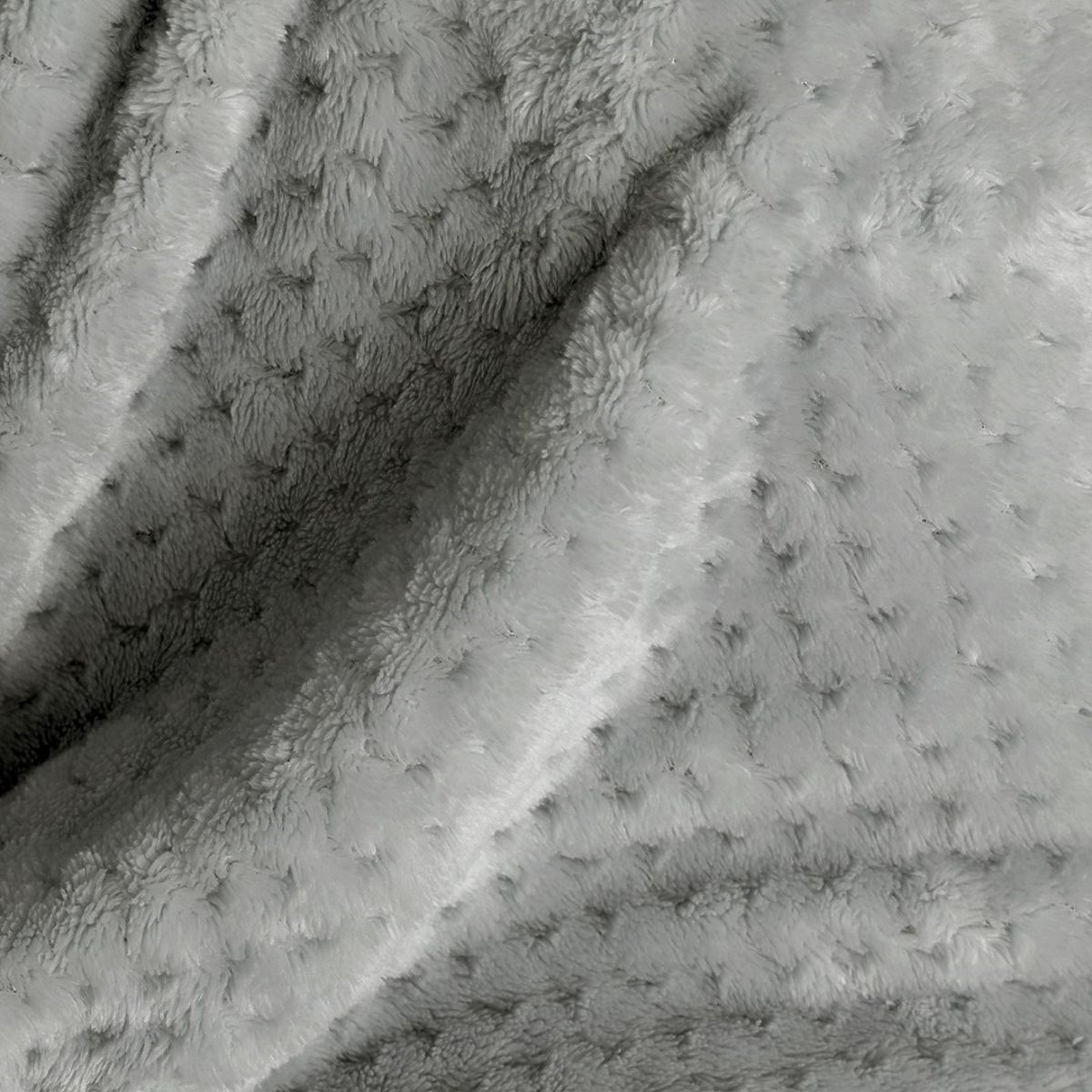 Tagesdecke SHLEEPY graue Farbe mit Jacquardmuster klassischer Stil 220x240