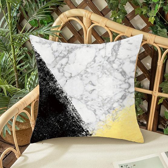 3D-Kissenbezug - Mehrfarbig