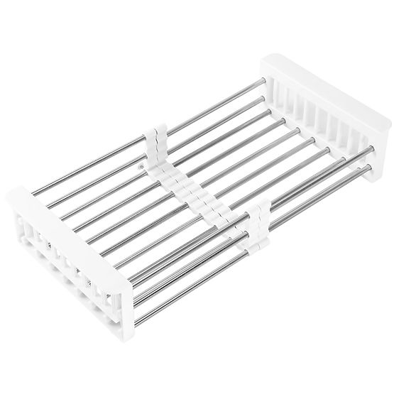 Abtropfgestell Trockner für Gemüse ORDOS weiß für Spüle