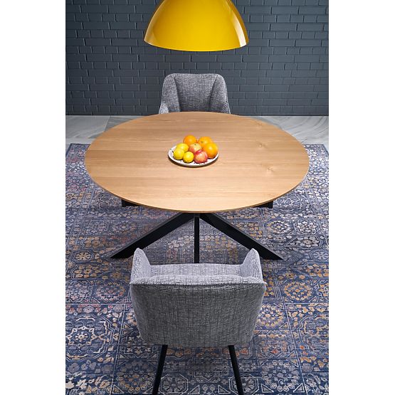 ACORD ausziehbarer Tisch, natur/schwarz (2p=1 Stück)