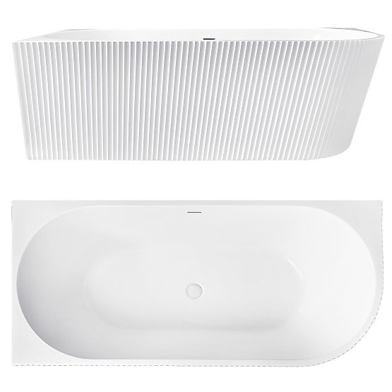 Acryl-Eckbadewanne WENUS LINKS 170
