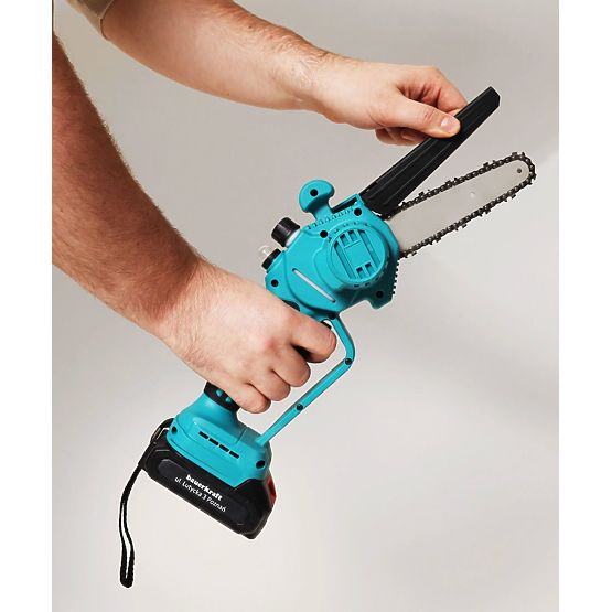Akku-Kettensäge Mini Handsäge bürstenloser Motor 21V + Koffer