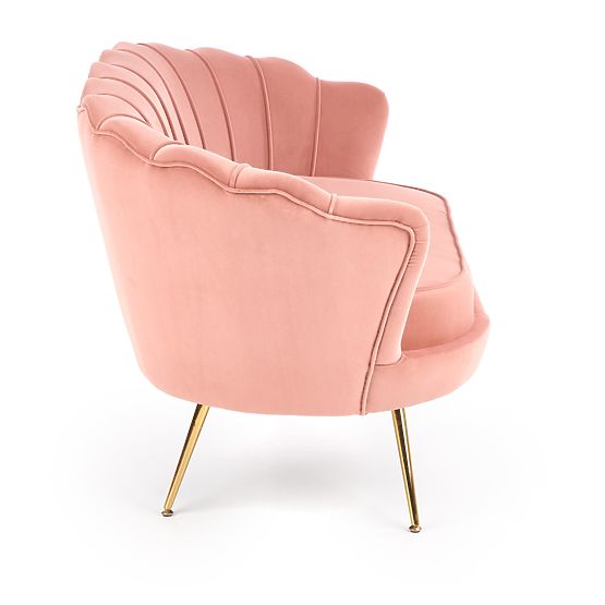 AMORINITO Relaxsessel hellrosa / gold