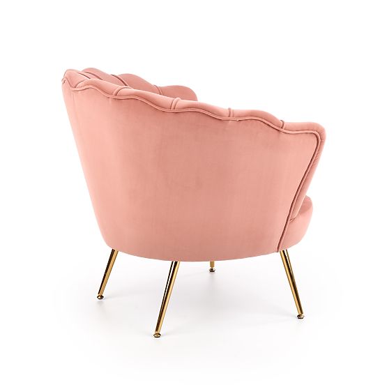 AMORINITO Relaxsessel hellrosa / gold