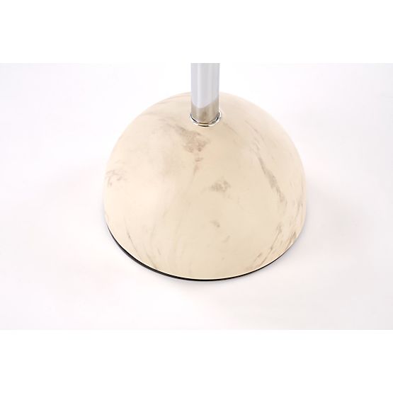 ARIANA Couchtisch, beiger Marmor / braun (2 Stück = 1 Set)