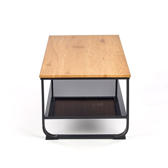 ARTIGA Couchtisch Eiche Gold / Schwarz (1p=1Stk)