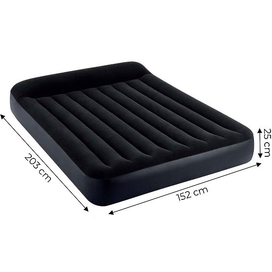 Aufblasbare Schlafmatratze 203x152 cm Doppelbett INTEX 64143