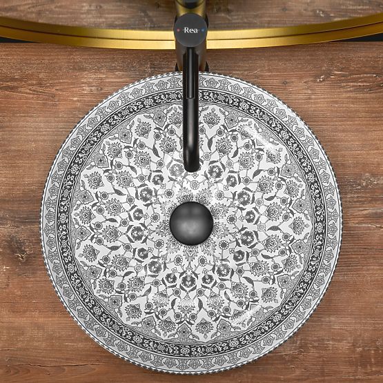 Aufsatzwaschbecken Rea Arte dunkelgrau