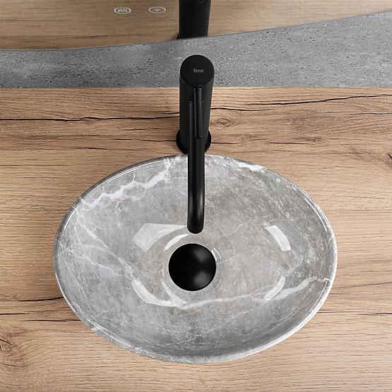 Aufsatzwaschbecken Rea Sofia Mini Grigio