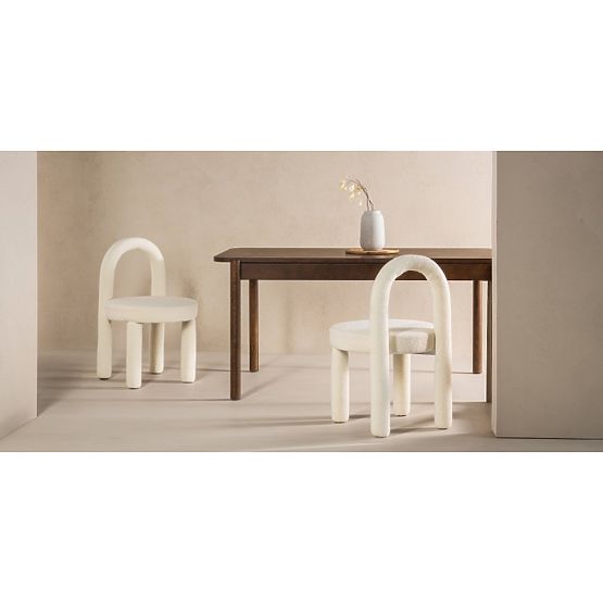 Ausziehbarer Tisch Iselio 160-200 cm, rechteckig, Walnuss