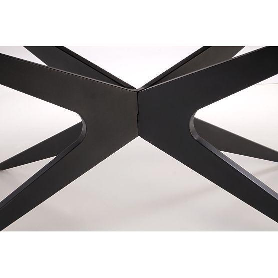 Ausziehbarer Tisch SANDRO, schwarz (2p=1 Stk)