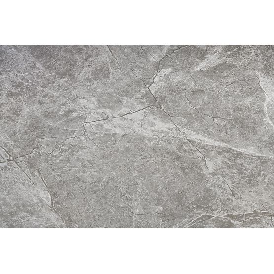 Ausziehbarer Tisch VALENTINO hellgrau/gold