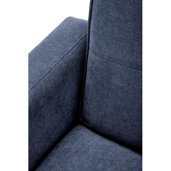 Ausziehbares Sofa CORNELIUS mit Ecksofa-Funktion blau (1p=1Stk)