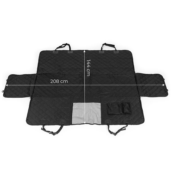 Autoschutzdecke für Hunde Rücksitz universelle Größe