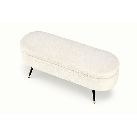 AVEIRO Bank mit Stauraum, creme