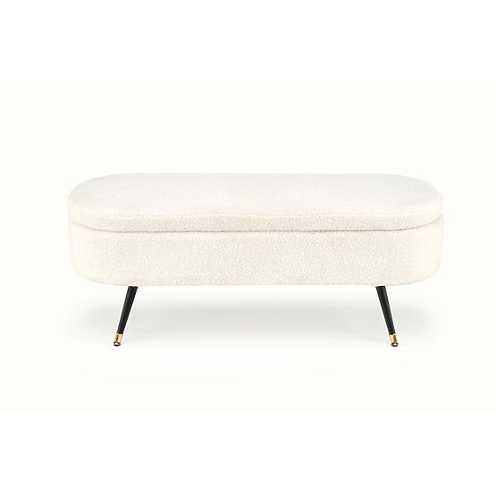 AVEIRO Bank mit Stauraum, creme