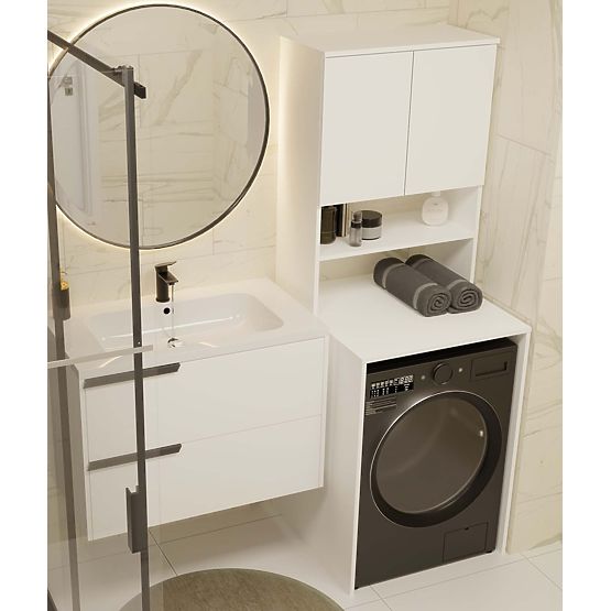 Badezimmerschrank Pola MULTI WEISS