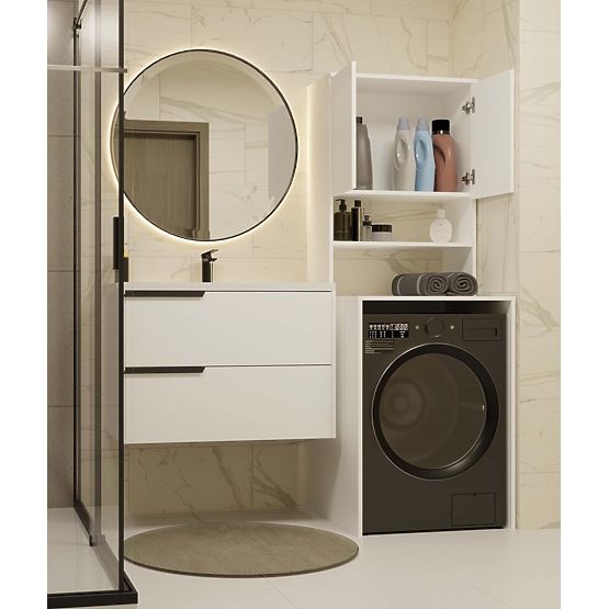 Badezimmerschrank Pola MULTI WEISS