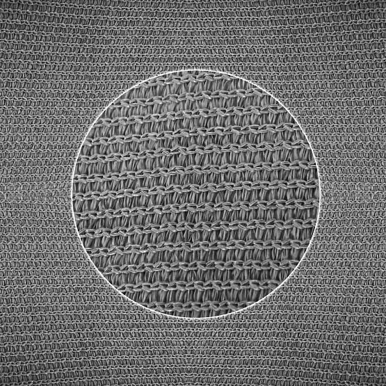 Balkonschutzmatte grau 1x5 m