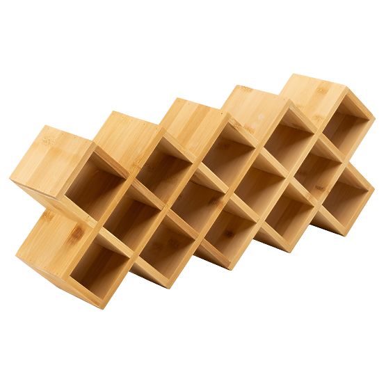 Bambus-Gewürzständer KOCHEN 18 Gläser