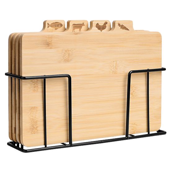 Bambus-Schneidebrett Skara Set 4 Stück