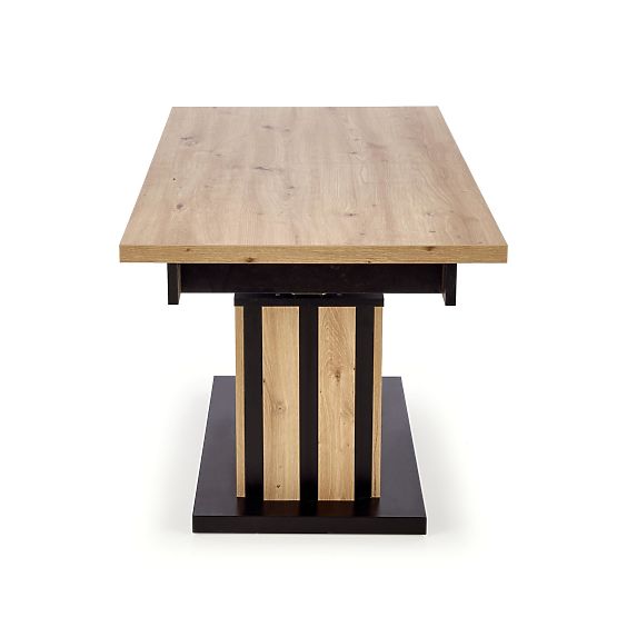 BARETTI Couchtisch Eiche Artisan/Schwarz