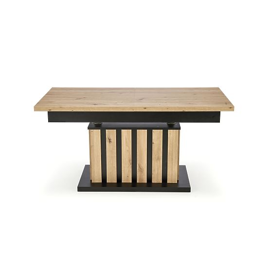 BARETTI Couchtisch Eiche Artisan/Schwarz