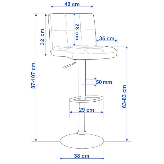Barhocker Arako schwarz