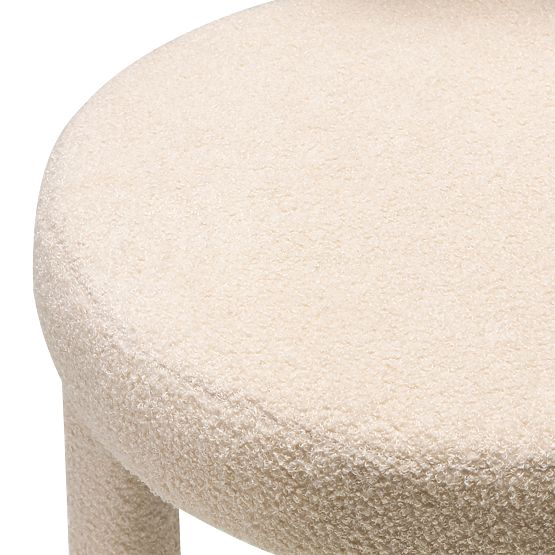 Barhocker Pedro 2.0, beige, Bouclé
