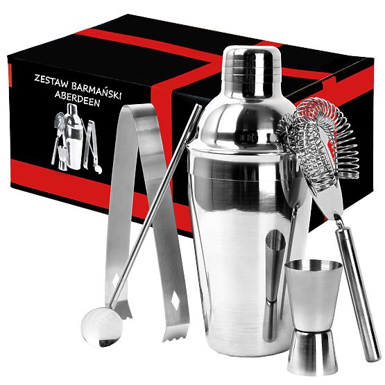 Barkeeper-Set 5-teilig Aberdeen