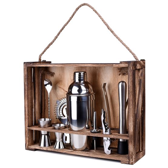 Barkeeper-Set LOGAN 11 Teile mit Box