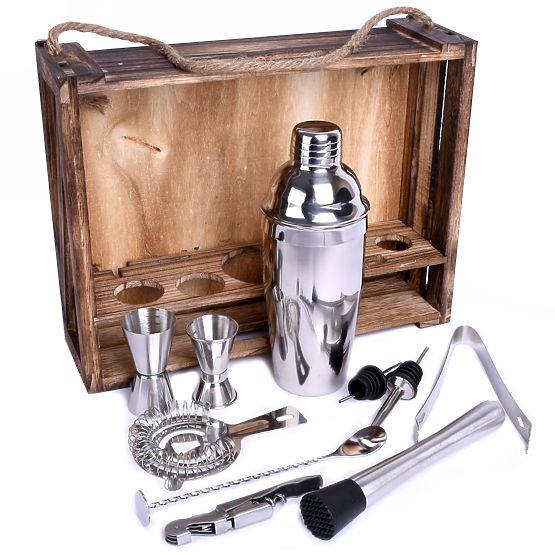 Barkeeper-Set LOGAN 11 Teile mit Box