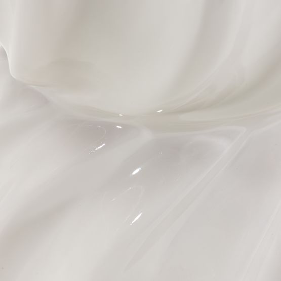 Beistelltisch Bloom 35 cm, graubeige, glänzend