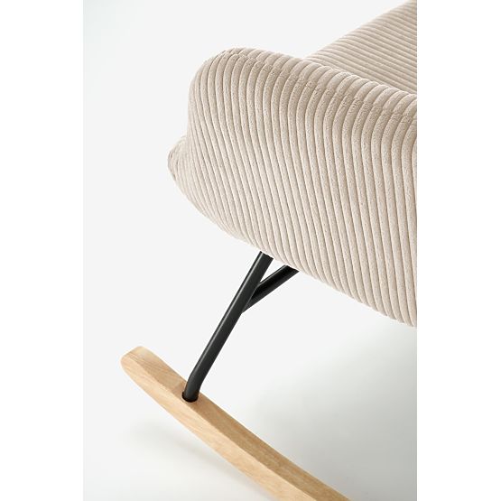 BELMIRO Relaxsessel mit Schaukel-Funktion, cremefarben (1p=1Stk)