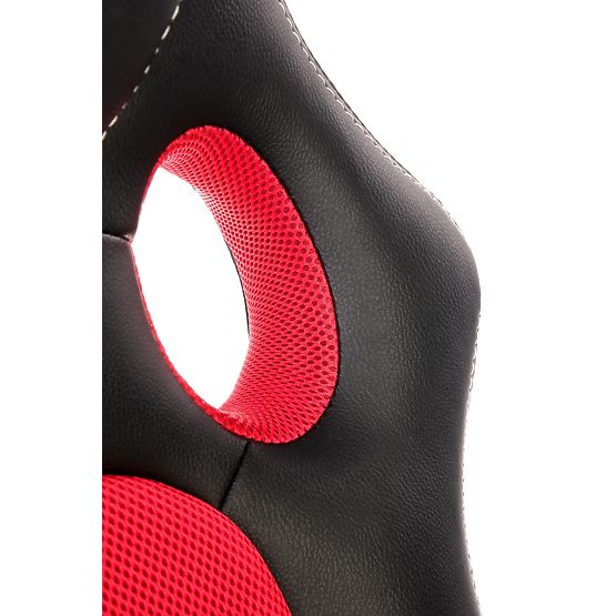 BERKEL Bürostuhl schwarz-rot (1p=1Stk)