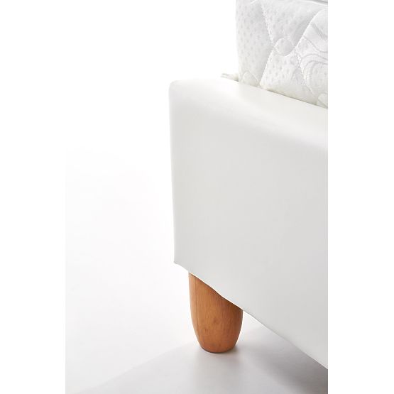 Polsterbett 160x200 SANDY - hellgrau