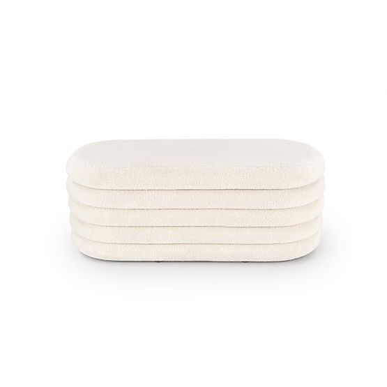 BLISS Bank mit Stauraum, creme (1p=1Stk)