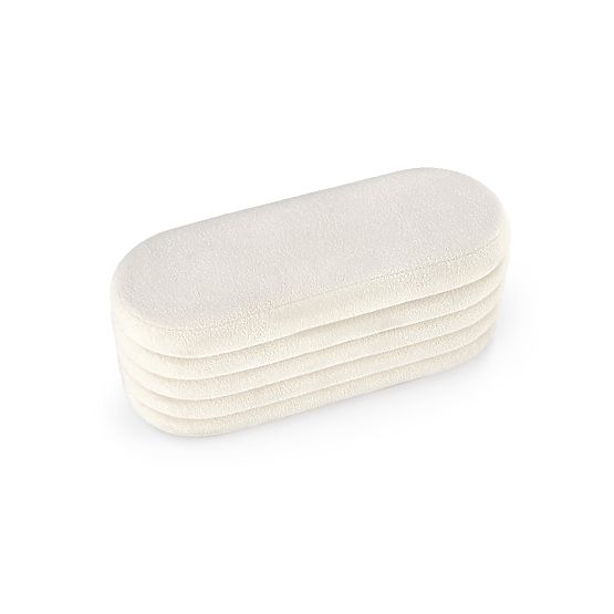 BLISS Bank mit Stauraum, creme (1p=1Stk)