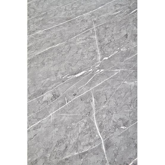 BONELLO Tisch, Platte - grauer Marmor, Beine - gold (2p=1Stk)