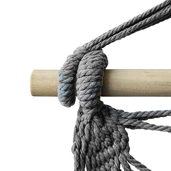 Brasilianischer Hängesessel BAHIO grau