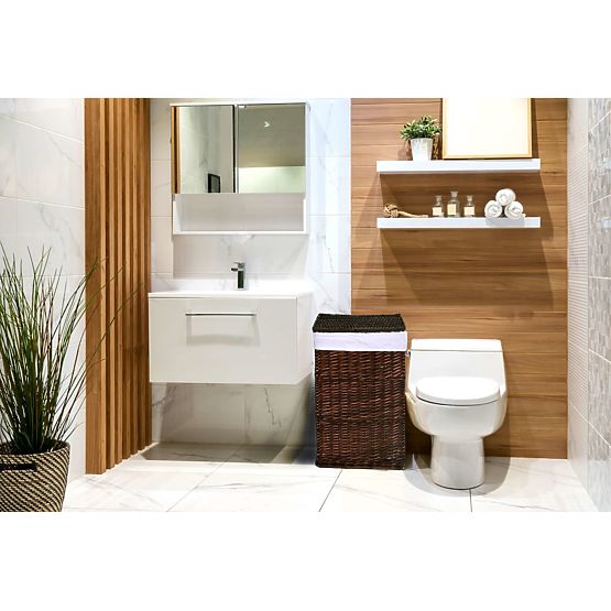 Brauner Weidenkorb 114 L