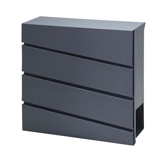 Briefkasten Anthrazit