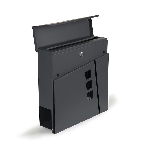 Briefkasten Briefe Zeitungen verzinkter Stahl