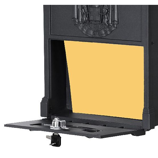 Briefkasten für Briefe Amund schwarz