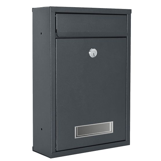 Briefkasten für Briefe Gustav Anthrazit