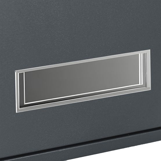 Briefkasten für Briefe Gustav Anthrazit