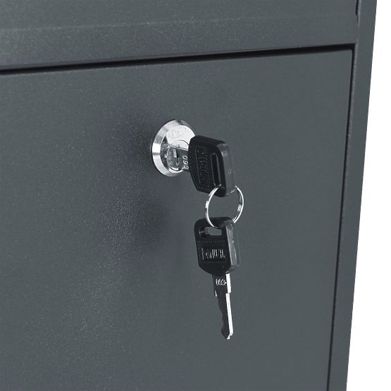 Briefkasten für Briefe Gustav Anthrazit