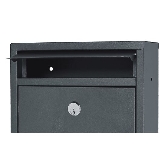 Briefkasten für Briefe Gustav Anthrazit