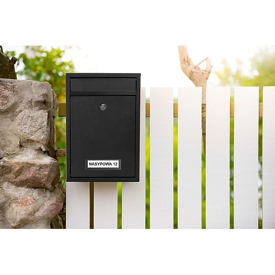 Briefkasten für Briefe Gustav schwarz